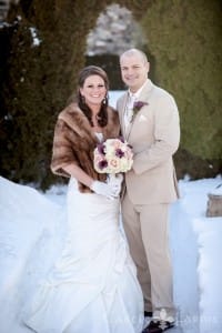 Darrell Christie Photography Winter Wedding at Castle Farms