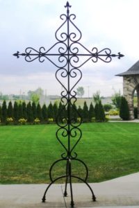 Wrought Iron Cross