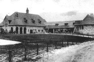 Carriage Hall with cars