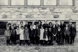 Loeb Schoolhouse- courtesy of the Charlevoix Historical Society