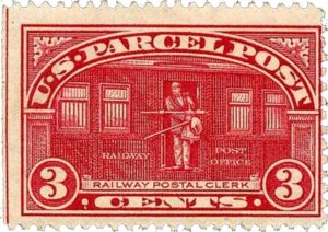 Parcel Post 3 cents