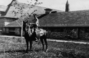 Ernest Loeb on Horse