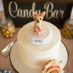 Bright Pop of Color Wedding Cake Topper Castle Farms MI