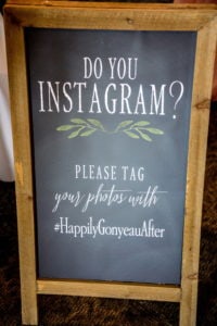 Instagram Wedding Sign Future Focus Media
