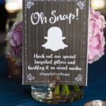 Snapchat Wedding Sign Northern Art Photography