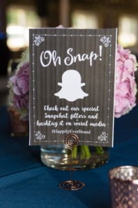Snapchat Wedding Sign Northern Art Photography
