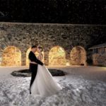 Michigan winter wedding at Castle Farms