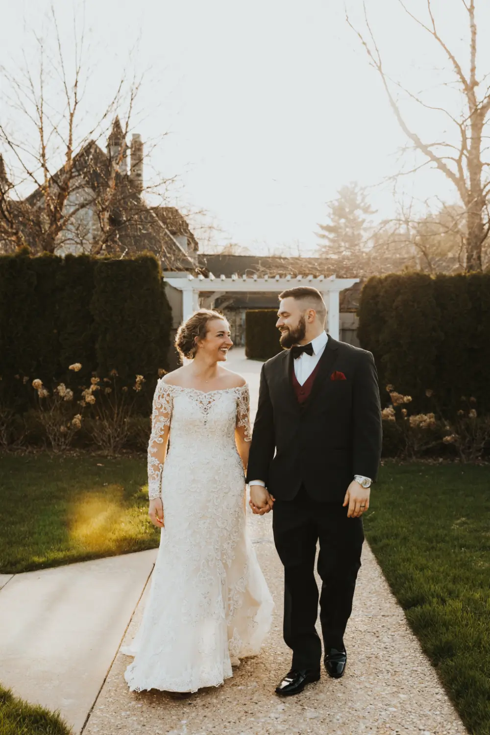 summer wedding at Castle Farms