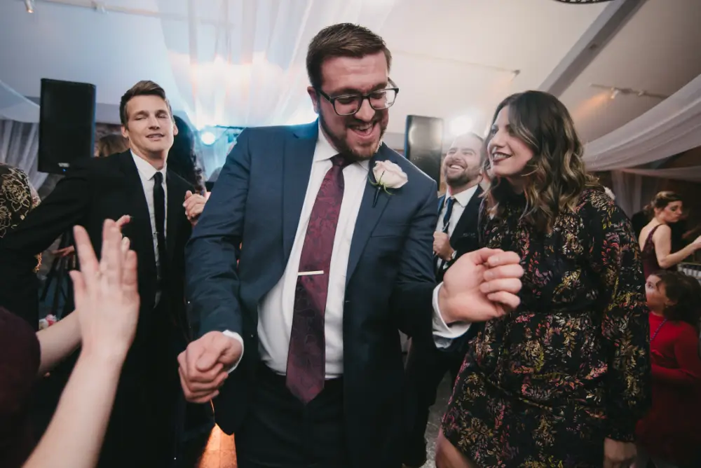 Couple Dancing at Wedding