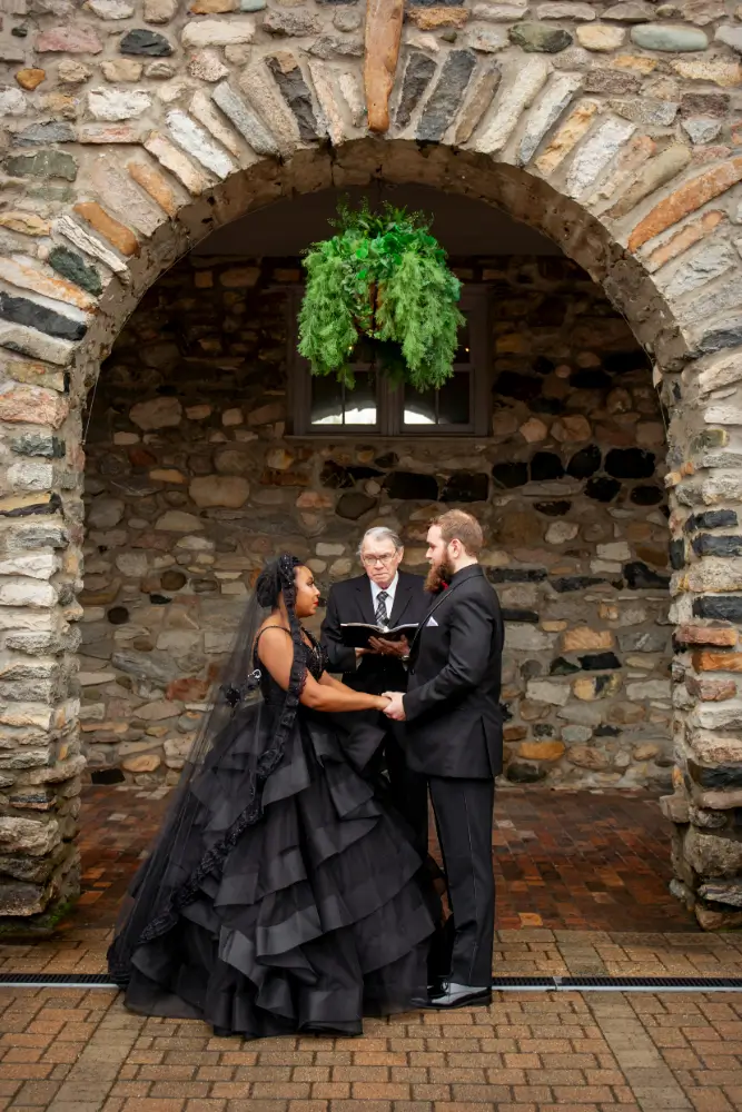 2010’s Style Wedding Dress at Castle Farms