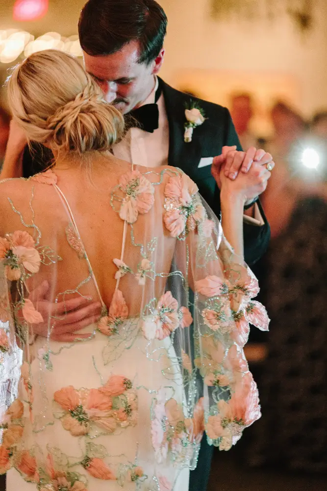 1960’s Style Wedding Dress at Castle Farms Wedding