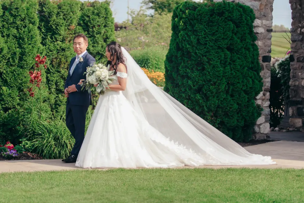 2000's Style Wedding Dress at Castle Farms