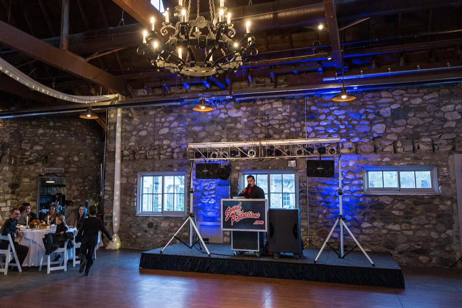 Sound Productions set up