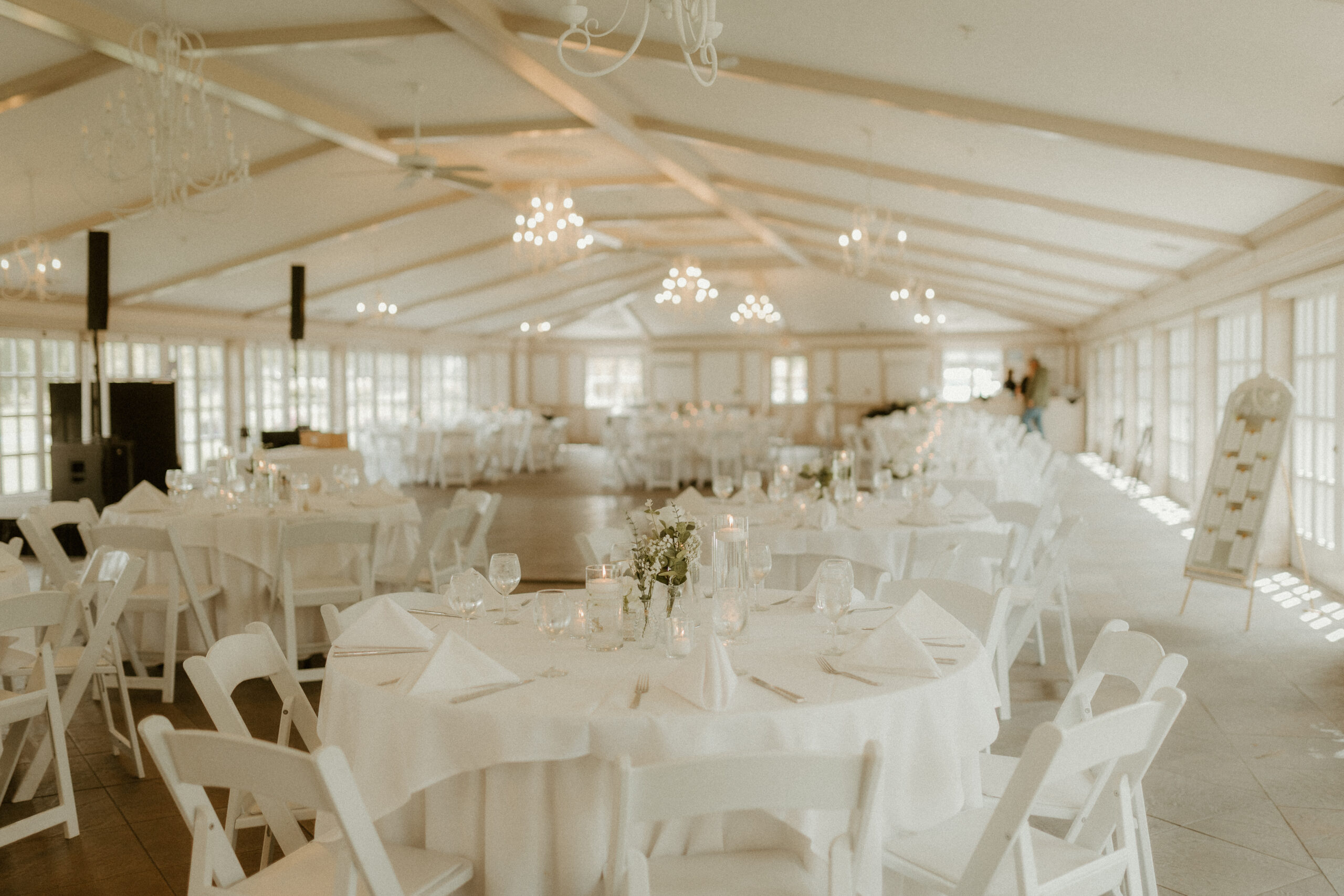 Photo by B. Lauren Photography Michigan Wedding Reception Venue West Garden Room