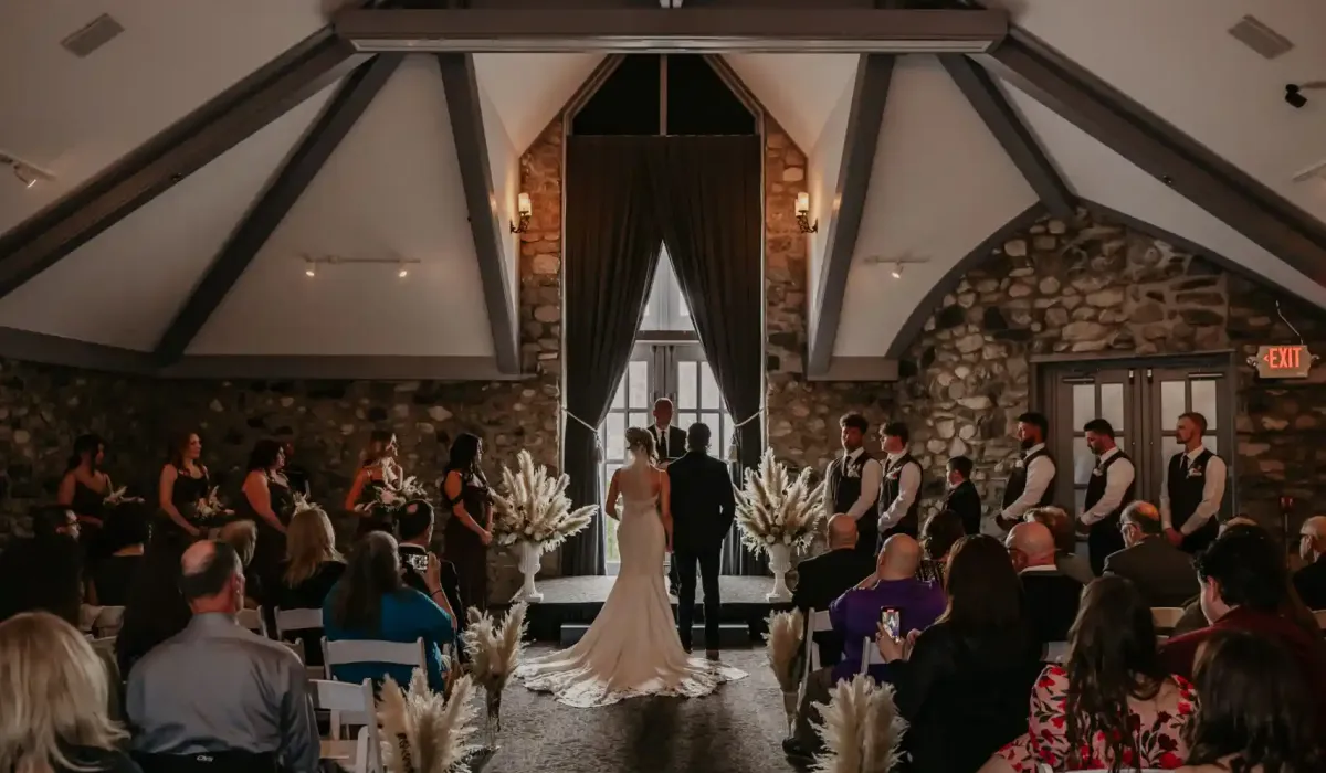 November through April wedding venues at Castle Farms