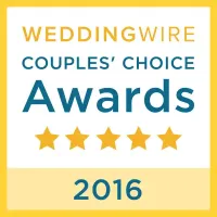 Wedding Wire Couples Choice Award 2016